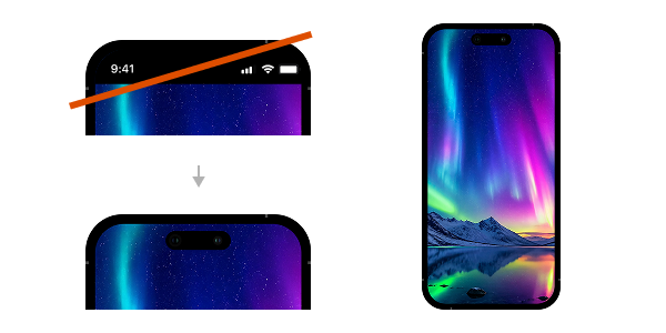Standard browser vs. Orvue comparison